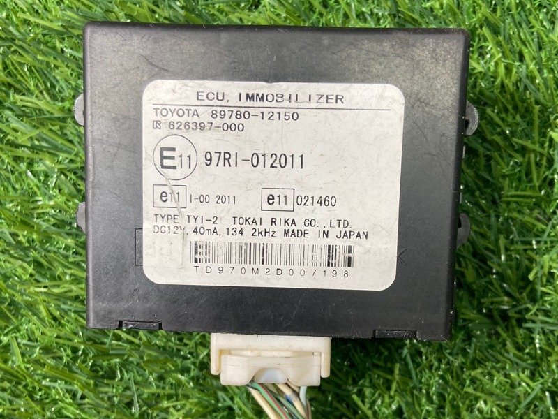 COMPUTER ASSY TRANSPONDER KEY Part no: 89780-12150 for TOYOTA COROLLA, FIELDER Model 08/2000 to 08/2