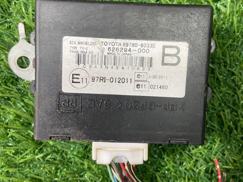 COMPUTER ASSY TRANSPONDER KEY Part no: 89780-60330 LEXUS GX470 UZJ120 Model 04/1994 to 07/2000 Gener