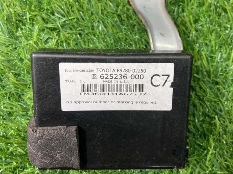 COMPUTER ASSY TRANSPONDER KEY Part no: 89780-02250 for TOYOTA COROLLA Model 01/2008 to 07/2013 N Ame