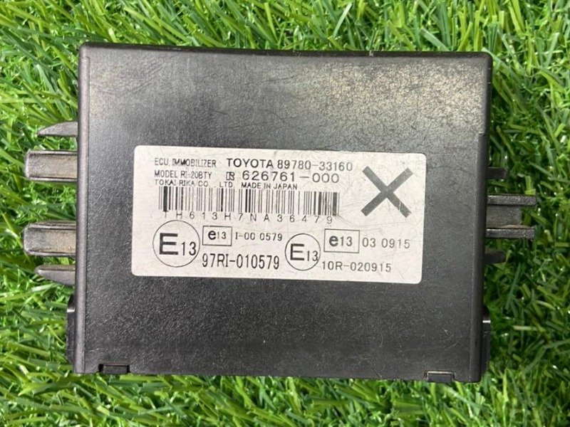 COMPUTER ASSY TRANSPONDER KEY Part no: 89780-33160 for TOYOTA CAMERY HV and AURION