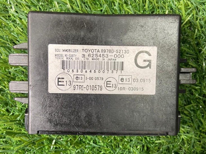 COMPUTER ASSY TRANSPONDER KEY Part no: 89780-52130 for TOYOTA YARIS NCP131 and PRIUS C NHP10 