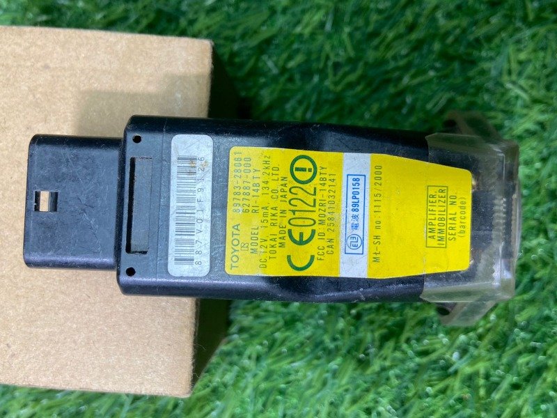 AMPLIFIER, TRANSPONDER KEY Part no: 89783-28060 for TOYOTA AVENSIS, ESTIMA, HYBRID etc 